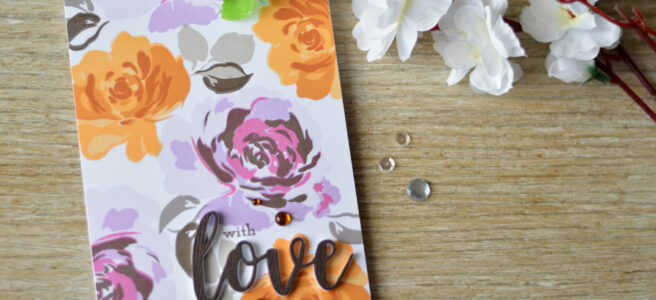 Altenew - Floral Fantasy - Super Script 2 - Lostinpaper (card video) 1 copy