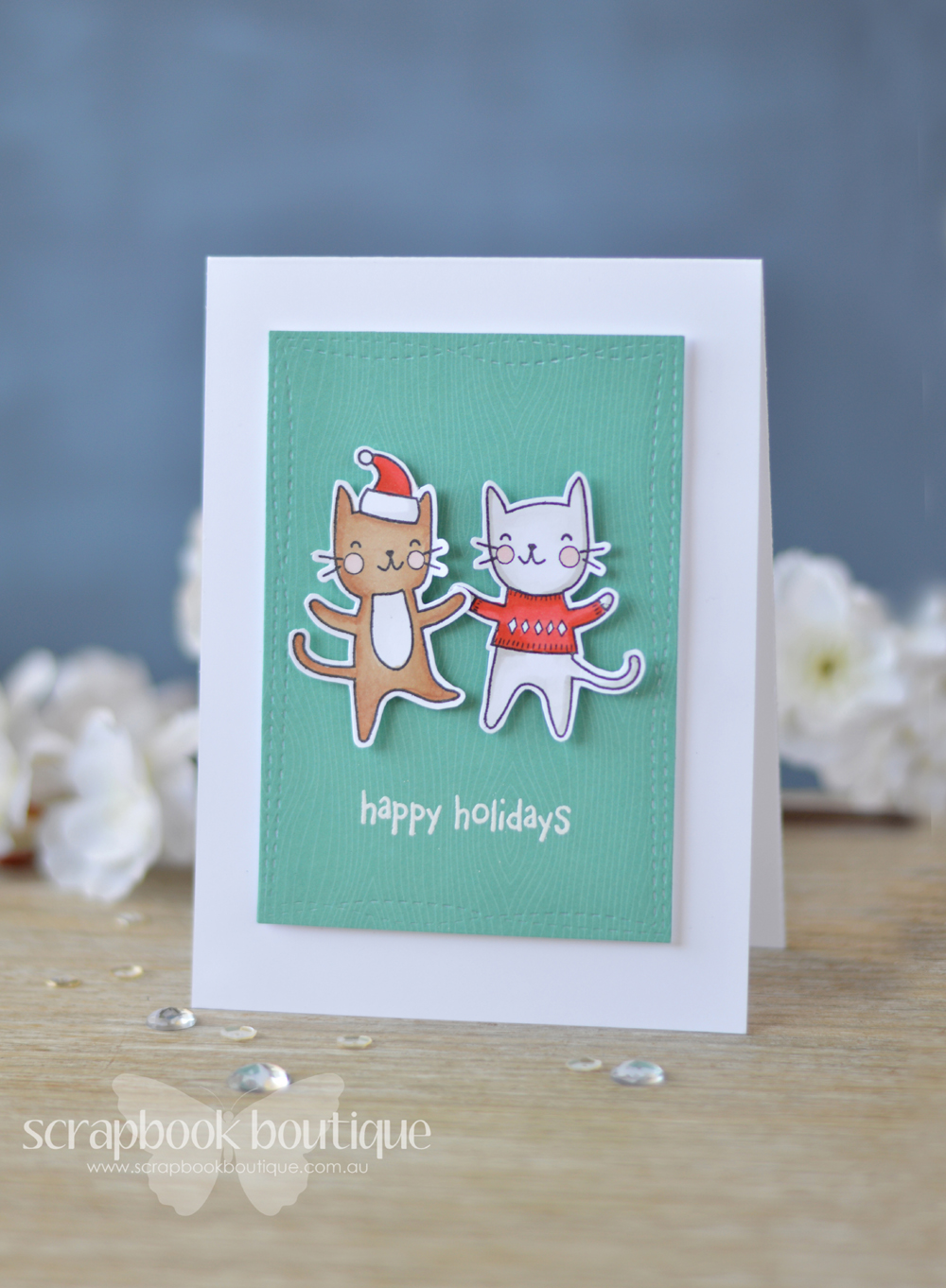 Lostinpaper - Poppystamps - Purrfect Holidays - Lostinpaper (card video) 2