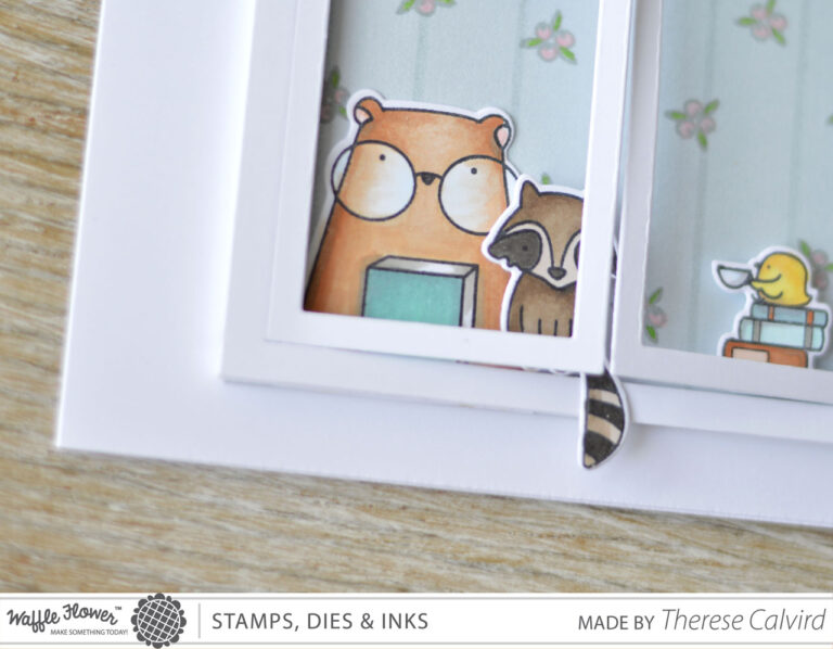 Lostinpaper - Waffle Flower Crafts - Books & Coffee - Therese Calvird 1 copy