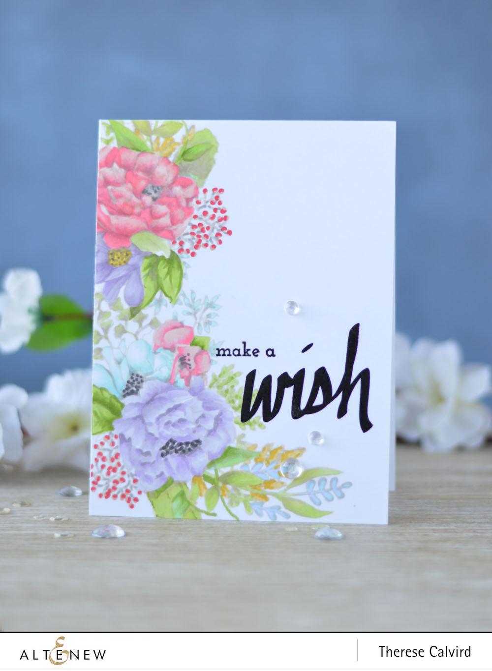 Altenew - Just Because - Super Script 2 - Artist Markers (card) 1 copy