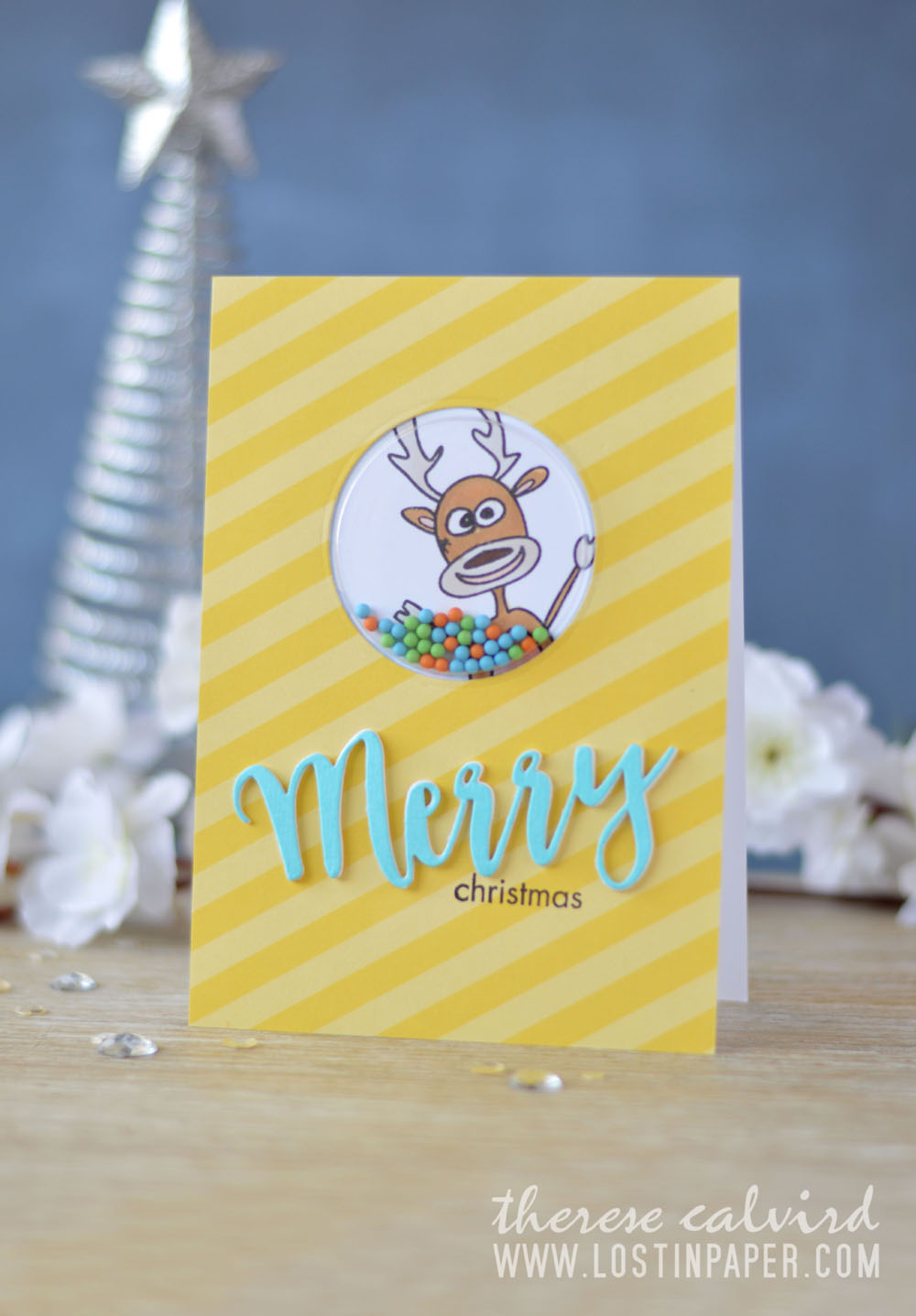 Lostinpaper - Stamplorations - Reindeer Games (card video)