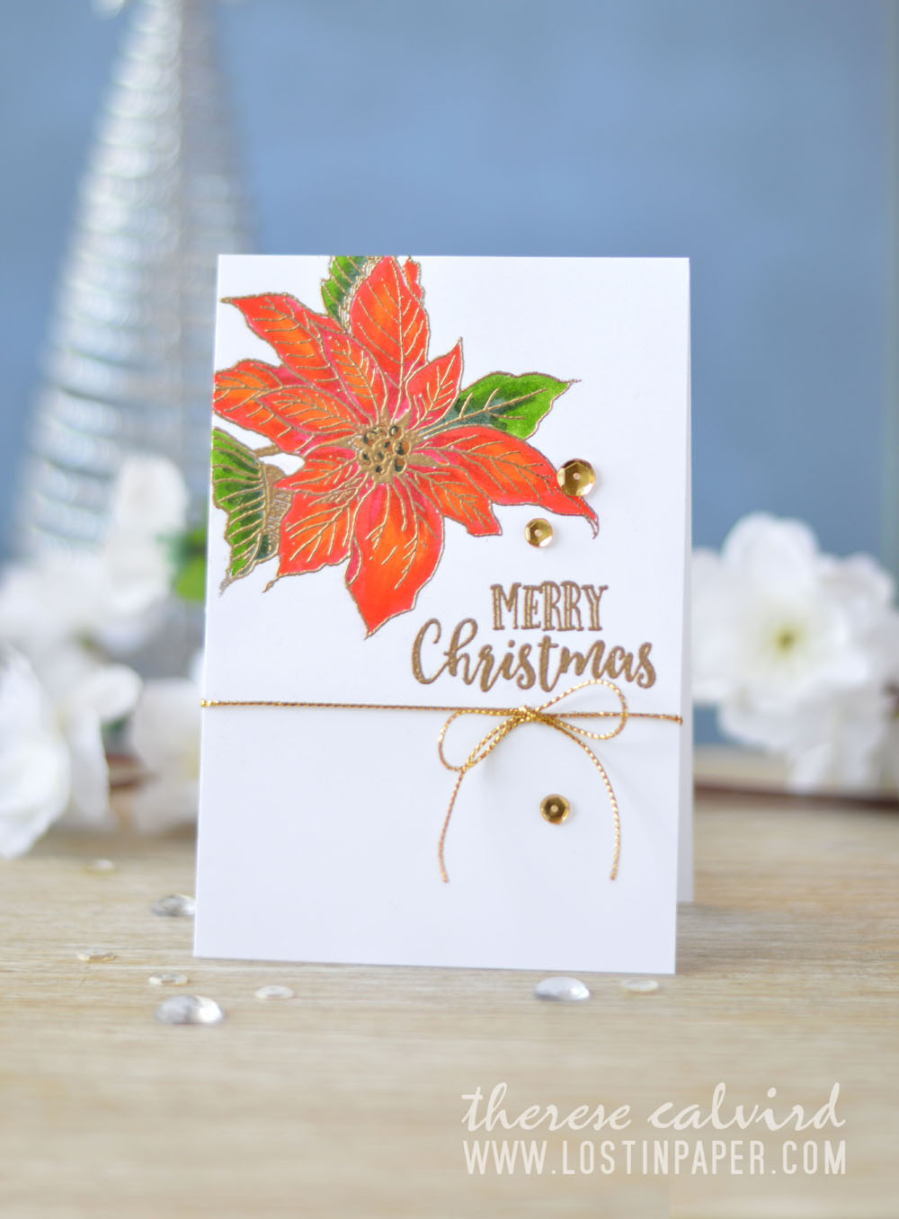 Lostinpaper - Penny Black - Winter Joy - Altenew - Happy Holidays (card video) 1