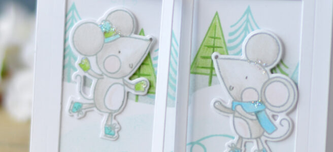 Lostinpaper - Waffle Flower Crafts - Cold Hands (card video)