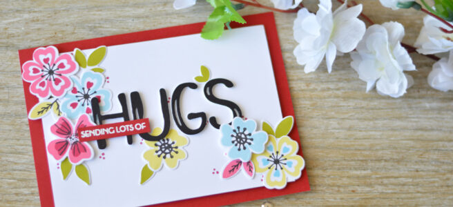 Altenew - Heart Flowers - Brush Alpha Die - Lostinpaper (card video) 1 copy