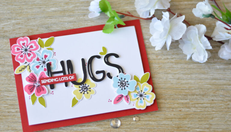 Altenew - Heart Flowers - Brush Alpha Die - Lostinpaper (card video) 1 copy