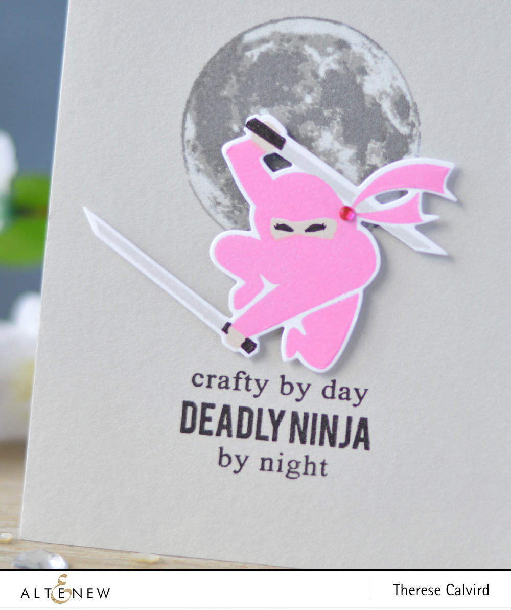 Altenew - Ninja Invasion - To the Moon - Lostinpaper (card video) 1 copy