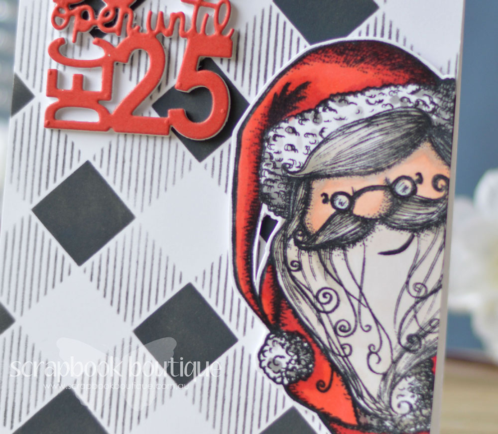 Lostinpaper - Carabelle Studio - Santa Claus -Penny Black - Do Not Open - Echo Park (card video) - Copy