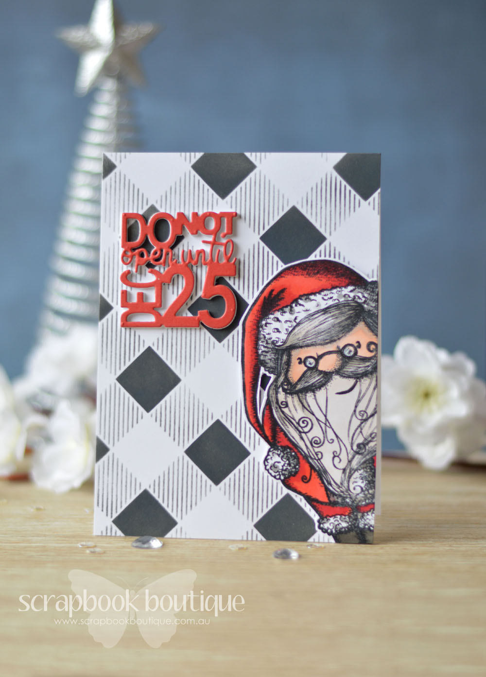 Lostinpaper - Carabelle Studio - Santa Claus -Penny Black - Do Not Open - Echo Park (card video) - Copy