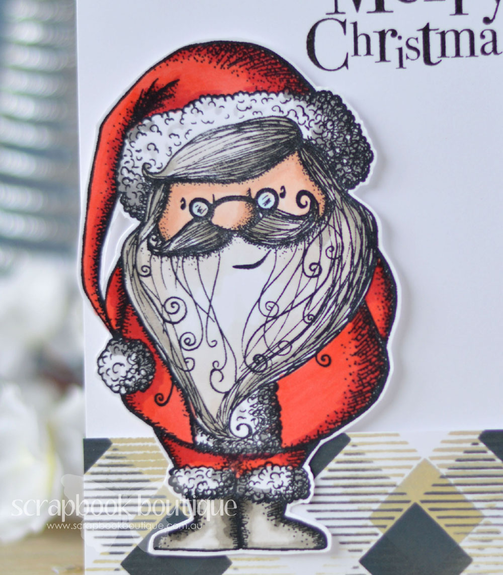 Lostinpaper - Carabelle Studio - Santa Claus - Penny Black - North Pole Treasures - Echo Park (card video) - Copy