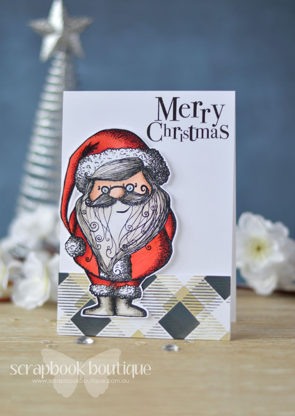 Lostinpaper - Carabelle Studio - Santa Claus - Penny Black - North Pole Treasures - Echo Park (card video) - Copy