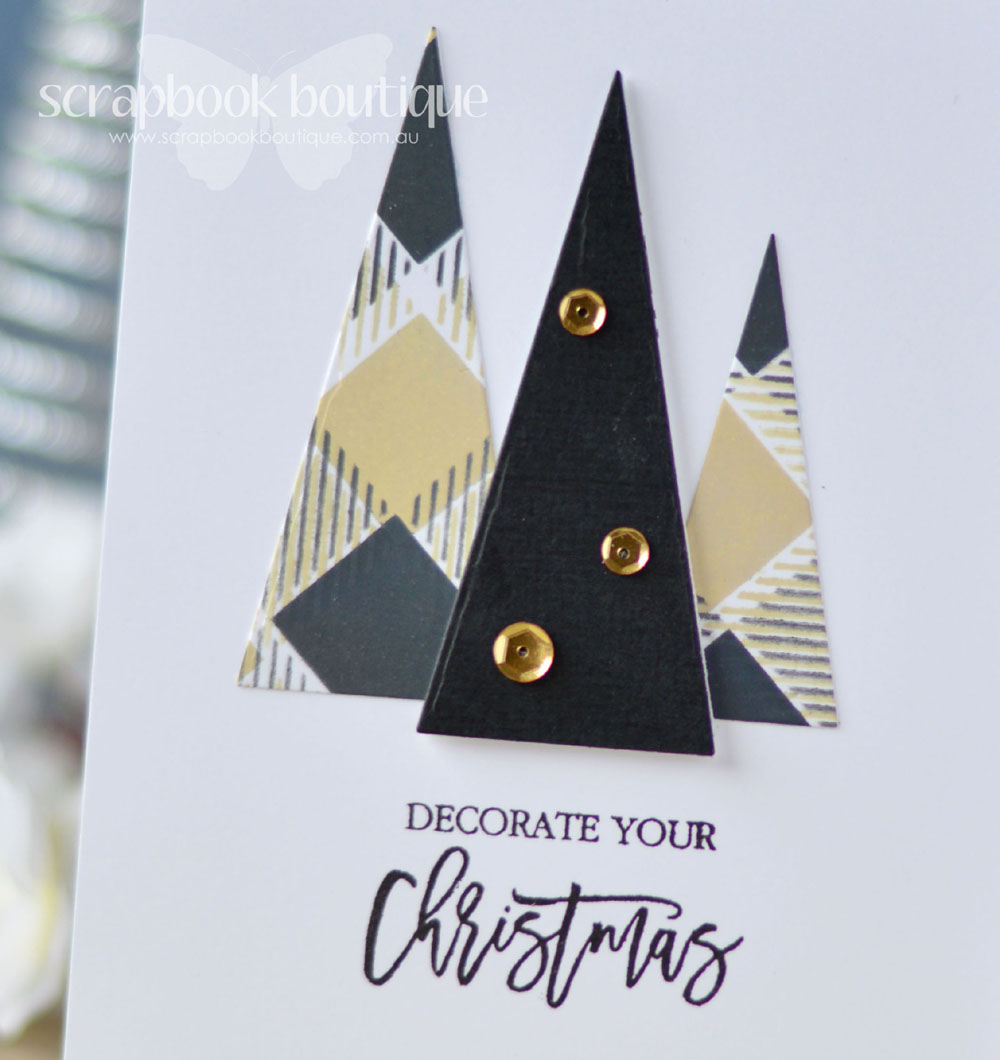 Lostinpaper - Penny Black - Modern Xmas Tree - Echo Park (card video) - Copy