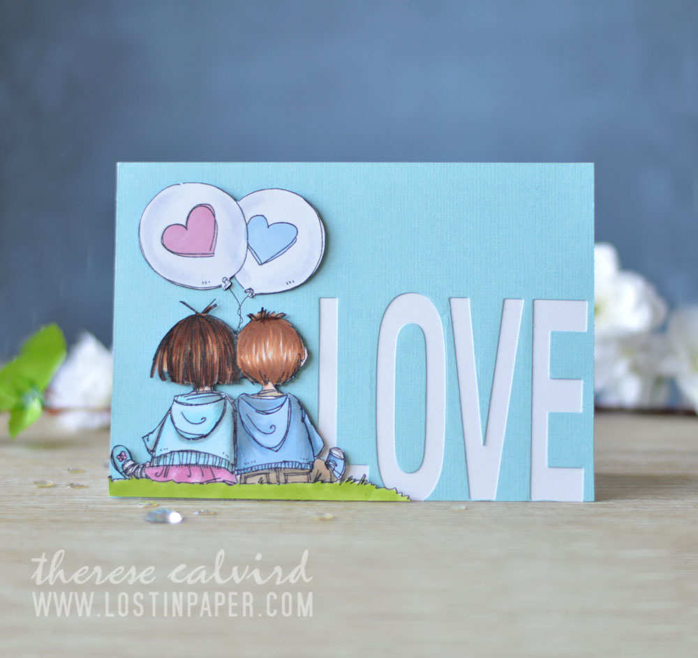 Lostinpaper - Penny Black - Gimme 5 - Love & Roses (card video) 10
