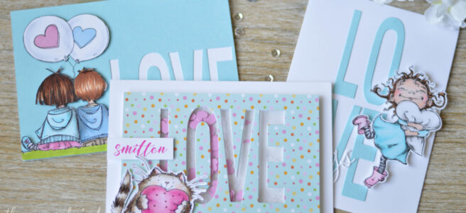 Lostinpaper - Penny Black - Gimme 5 - Love & Roses (card video) 10