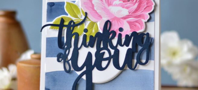 Altenew - BAF Rose - Thinking of You - Create a Wreath - Therese (card) 1 copy