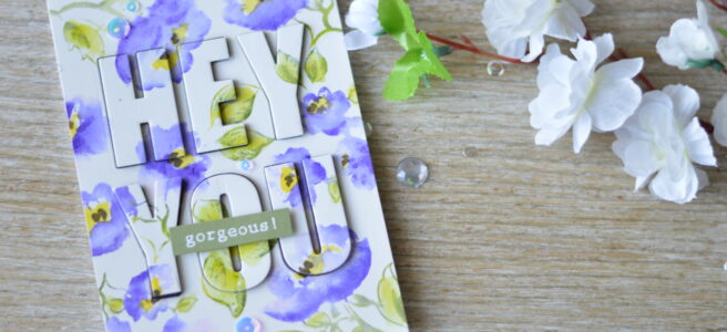 Altenew - Frosted Garden - Caps Bold Alphabet - Therese Calvird (card video) 2 - Copy copy