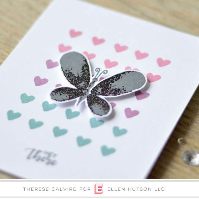 Lostinpaper - Catherine Pooler - Faithful Flutterings - Eat Sleep Create - Zen Collection (card) 1