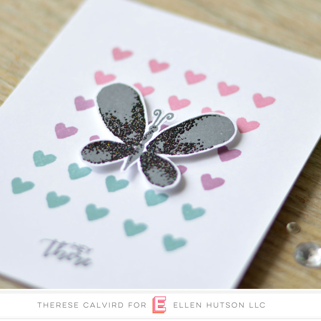 Lostinpaper - Catherine Pooler - Faithful Flutterings - Eat Sleep Create - Zen Collection (card) 1