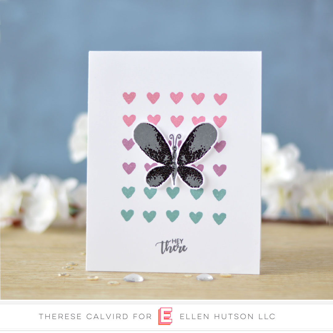 Lostinpaper - Catherine Pooler - Faithful Flutterings - Eat Sleep Create - Zen Collection (card) 1