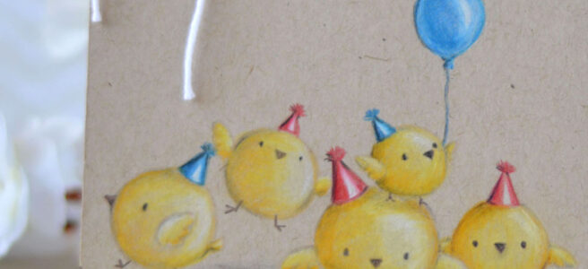 Lostinpaper - MFT - Birthday Chicks (card video) 1