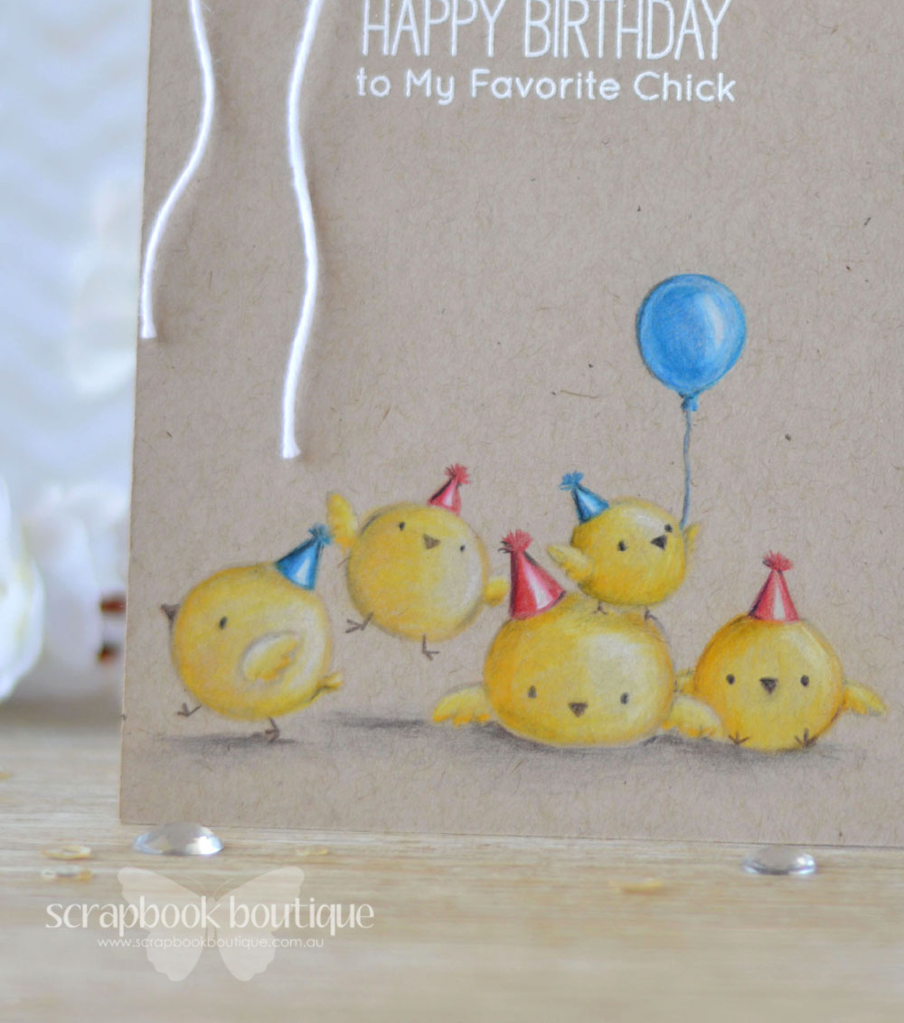 Lostinpaper - MFT - Birthday Chicks (card video) 1