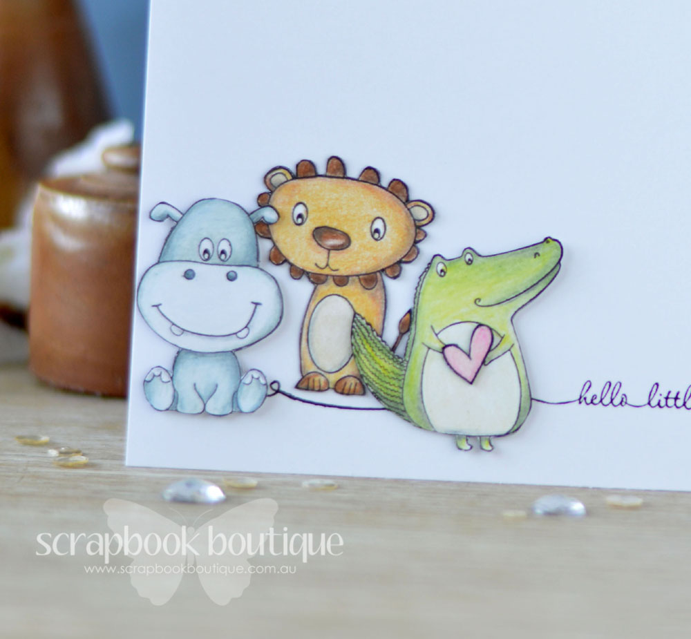 Lostinpaper - ModaScrap - Puppies Boy - Baby Card (card video) 1
