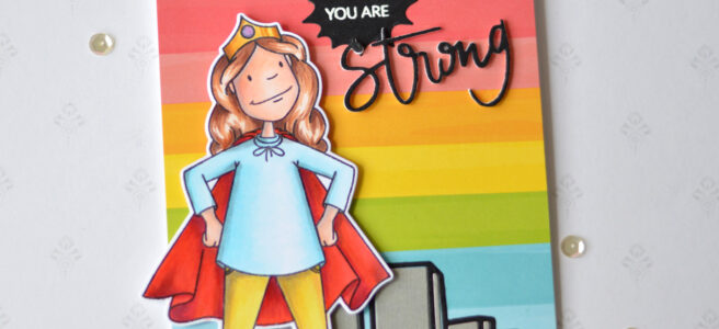 Lostinpaper - Ellen Hutson - Leading Ladies - Everyday Hero Lady - Strong (card video) 1 copy