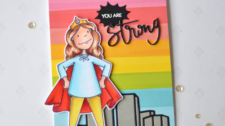 Lostinpaper - Ellen Hutson - Leading Ladies - Everyday Hero Lady - Strong (card video) 1 copy
