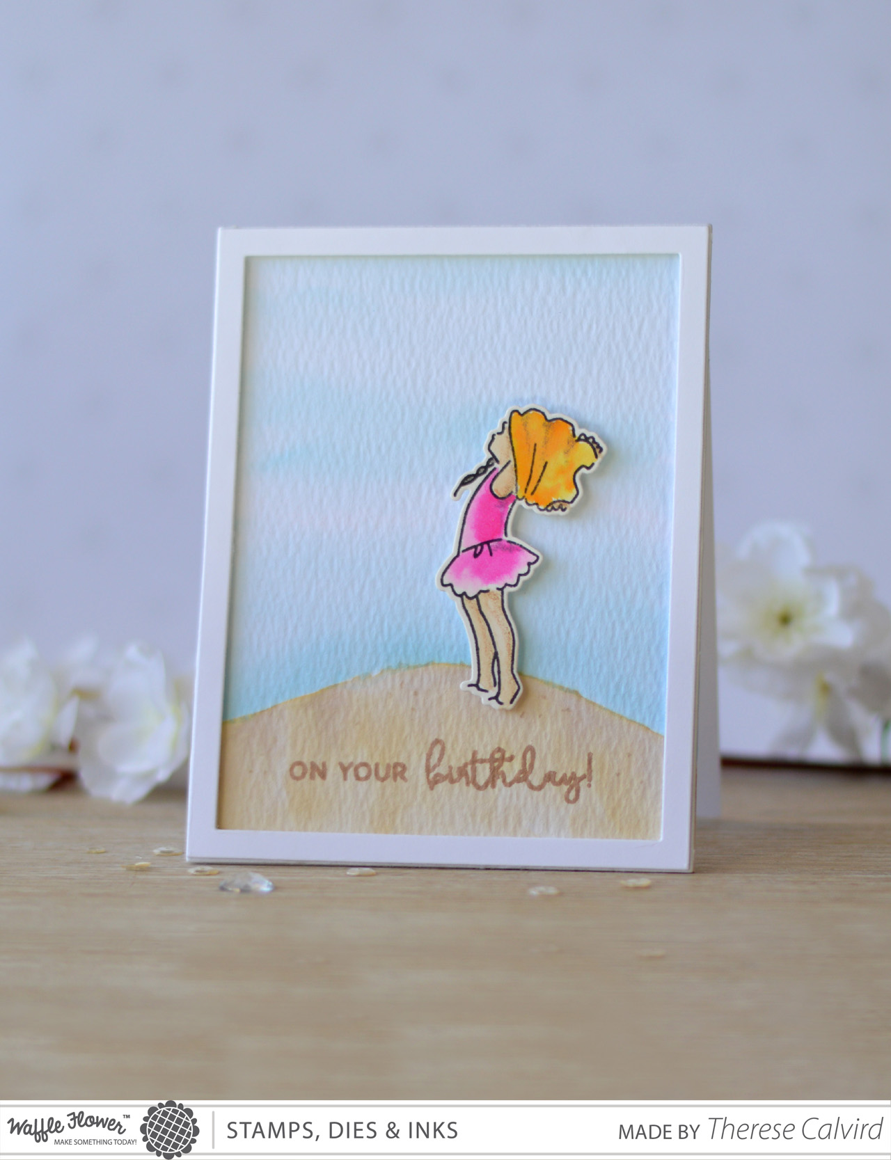 Sandy Toes - Rainbows - Therese Calvird (cards) 1 copy