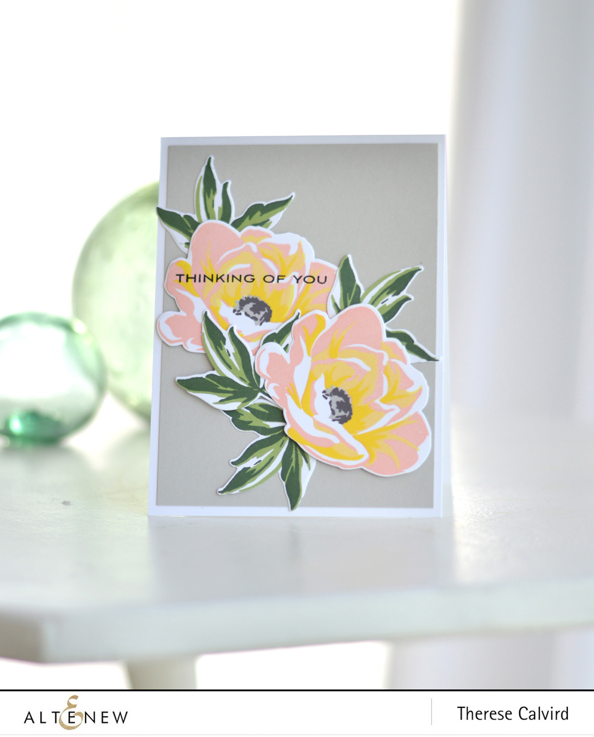 Altenew - Hope - Thinking of You - Therese Calvird (card video) 1 copy