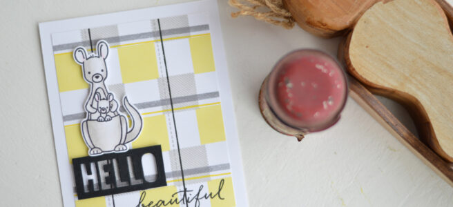 Lostinpaper - Plaid Maker - G'day Mate EBE (card video) 1