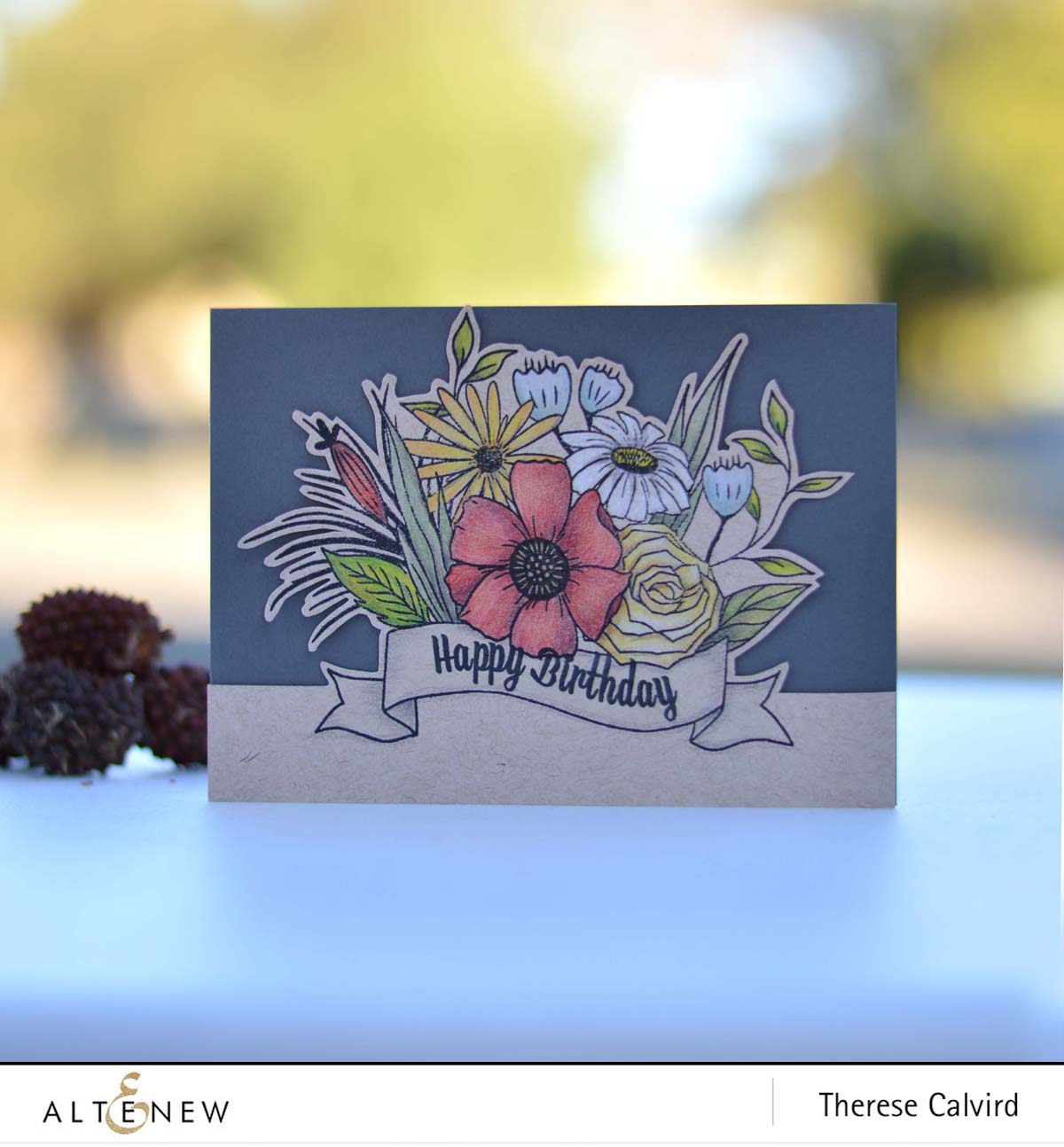 Altenew - Happy Bloom - Therese Calvird (card video) 1 copy