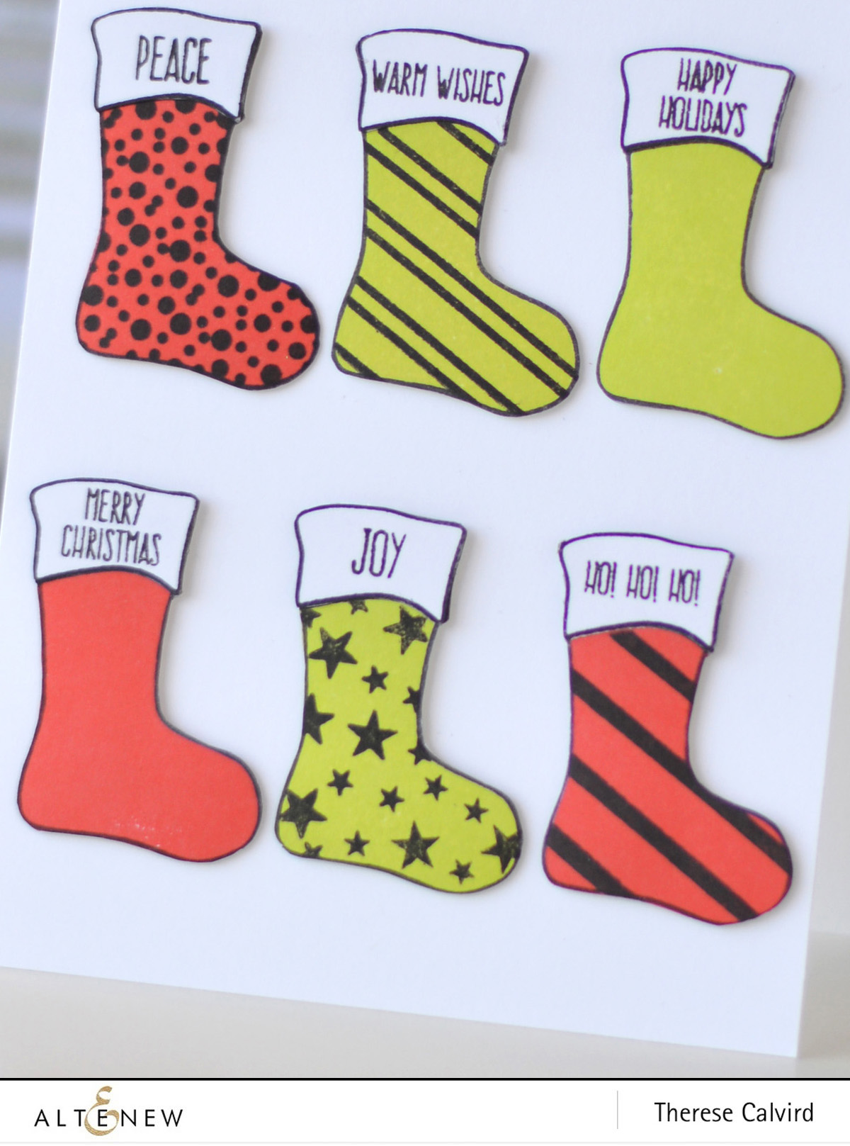 Altenew - Christmas Stockings - Therese Calvird (card) 1 copy