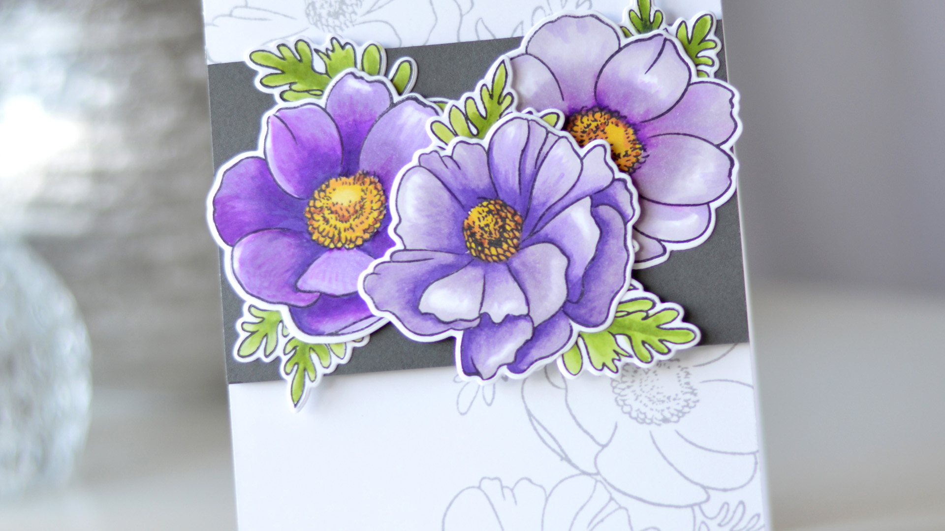 Video : Build-A-Flower: Anemone Coronaria Blog Hop & Giveaway!