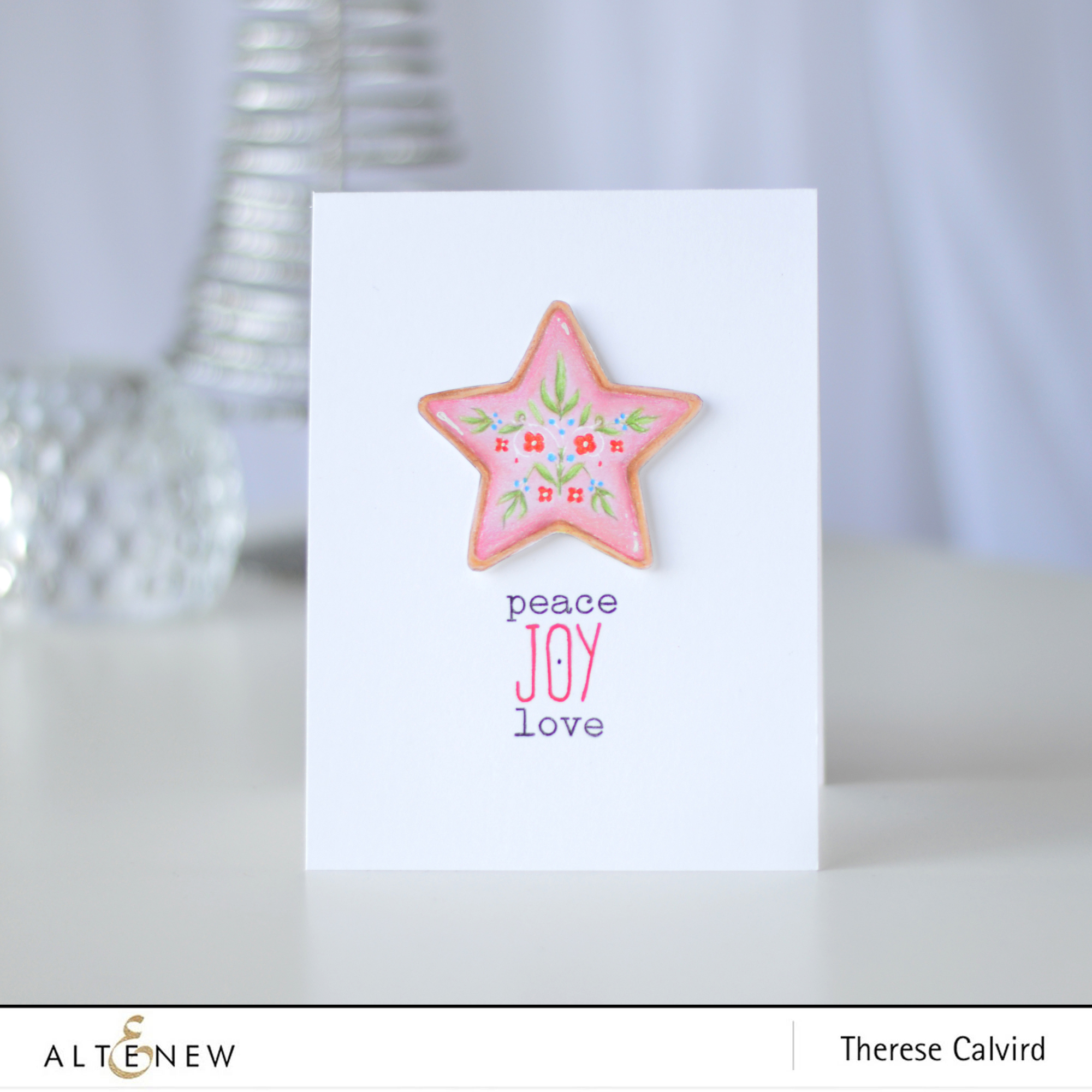 Altenew - Peace Love Joy - Festive Silhouettes - Therese Calvird (card video) 1 copy