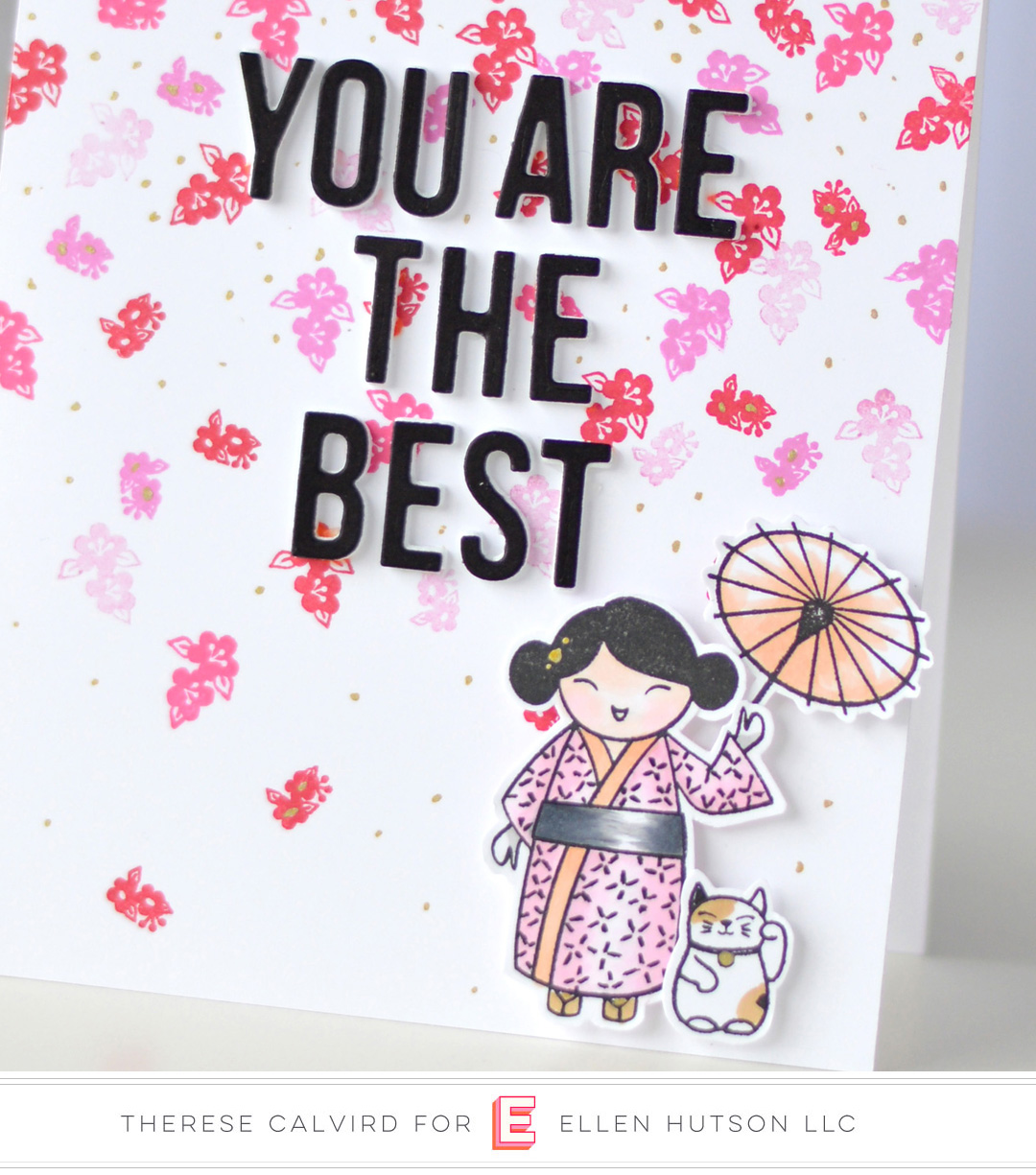 Lostinpaper - Ellen Hutson - So Matcha - Block Words (card video) 1 copy