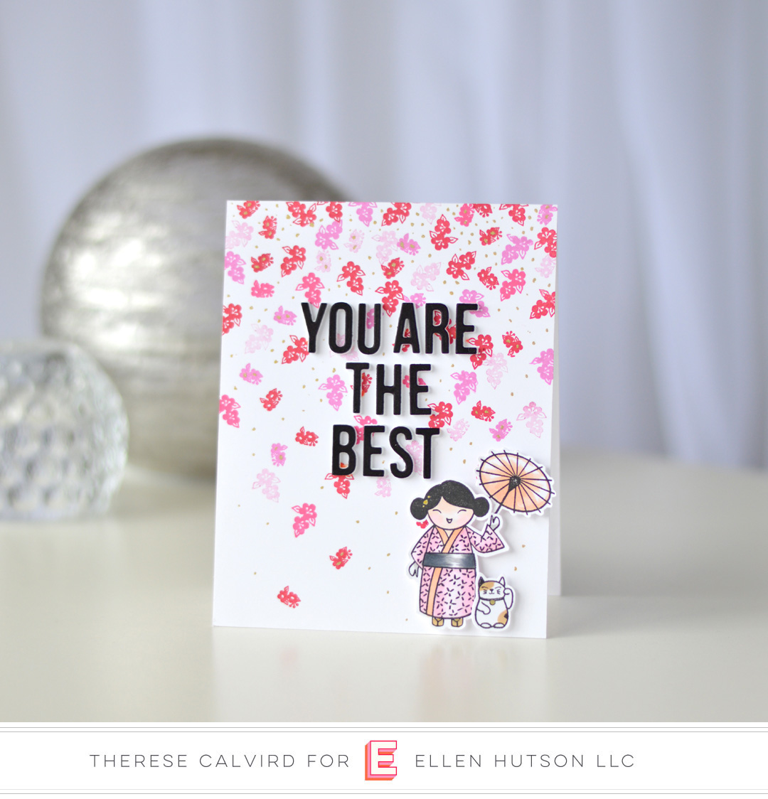 Lostinpaper - Ellen Hutson - So Matcha - Block Words (card video) 1 copy