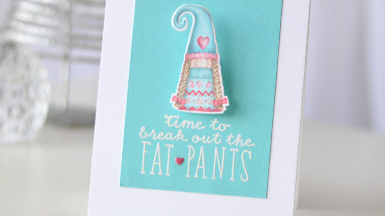 Lostinpaper - Reverse Confetti - Holiday Gnomes - Naughty or Nice (card video) 1