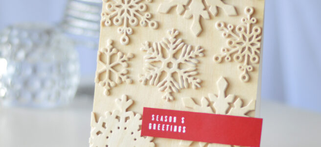 Altenew - Layered Snowflake Die - Festive Poinsettia - Therese Calvird (card video) (2) copy