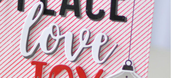 Altenew - Pocket Banner Die - Christmas Tag - Therese Calvird (card) 1 copy