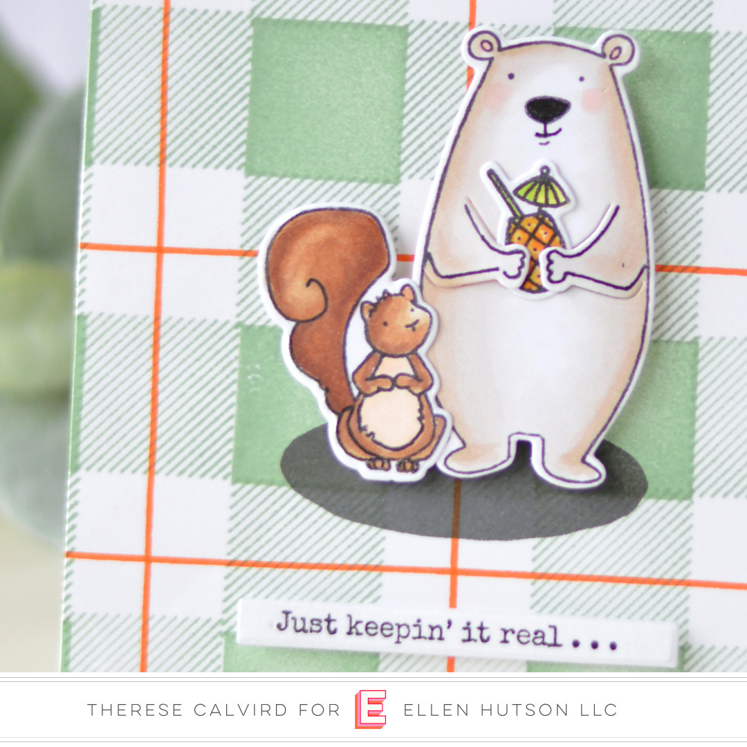 Lostinpaper - Ellen Hutson - All Inside - Plaid Maker (card video) 1 copy