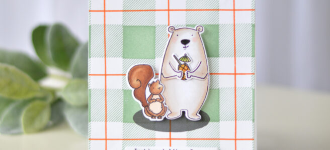 Lostinpaper - Ellen Hutson - All Inside - Plaid Maker (card video) 1 copy