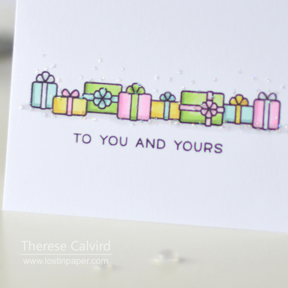 Lostinpaper - Lawn Fawn - Christmas Cards (card video) 7