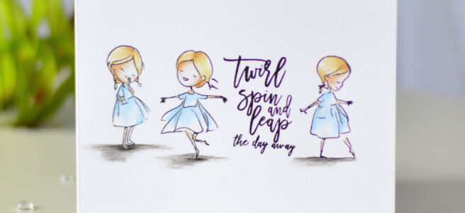 Lostinpaper - Picket Fence Studios - Inktense Pencils (card video) 1