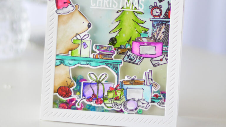 Lostinpaper - Waffle Flower - Holiday Thanks (card video) 1