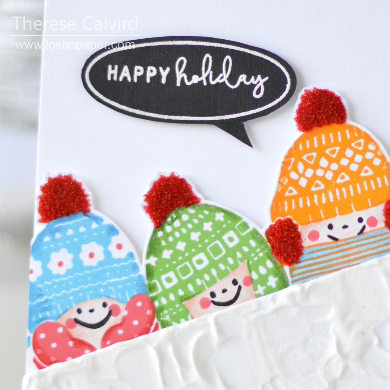 Lostinpaper - Waffle Flower - Winter Wishes (card) 1