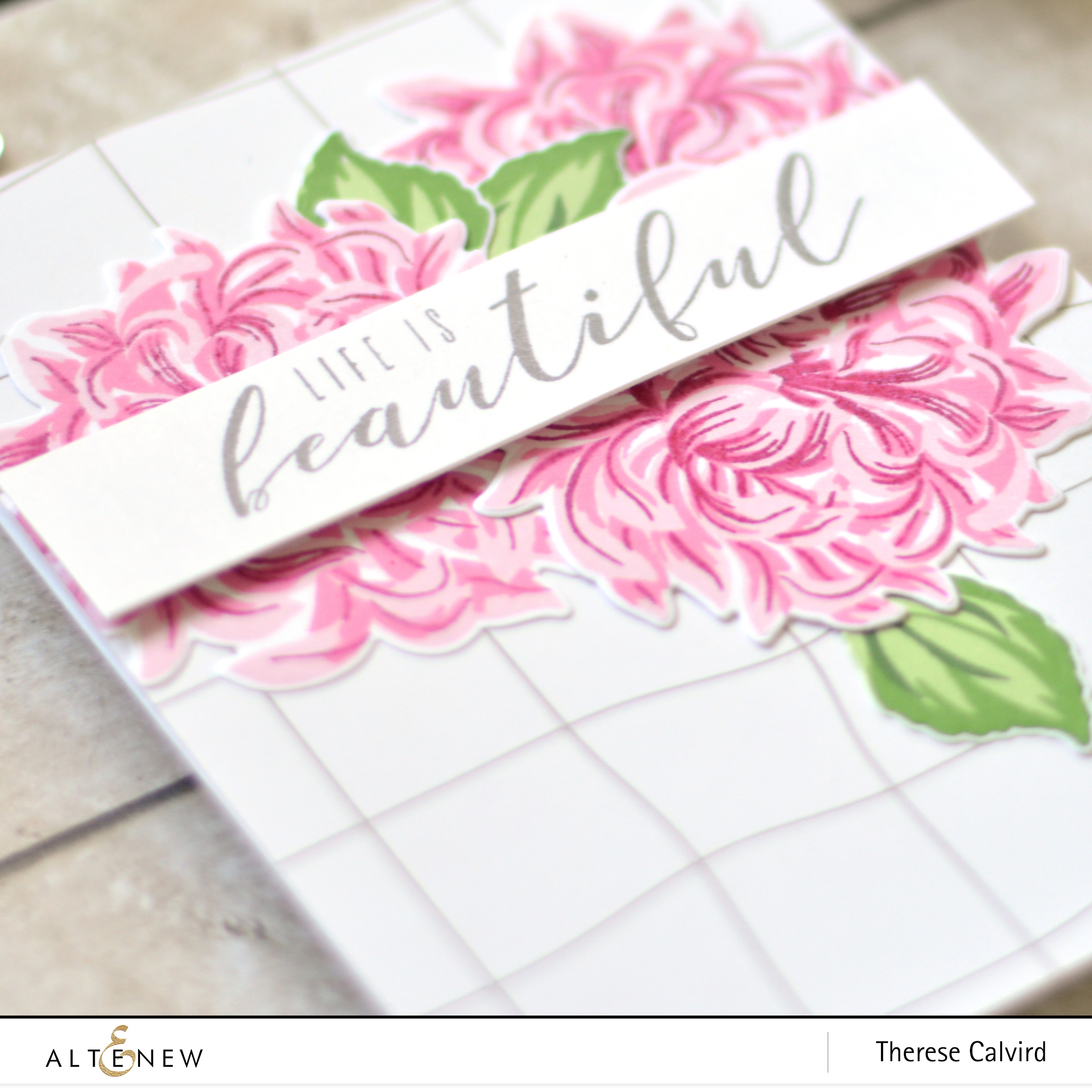 altenew - baf - japanese mum - more than words - therese calvird (card video) 1 copy