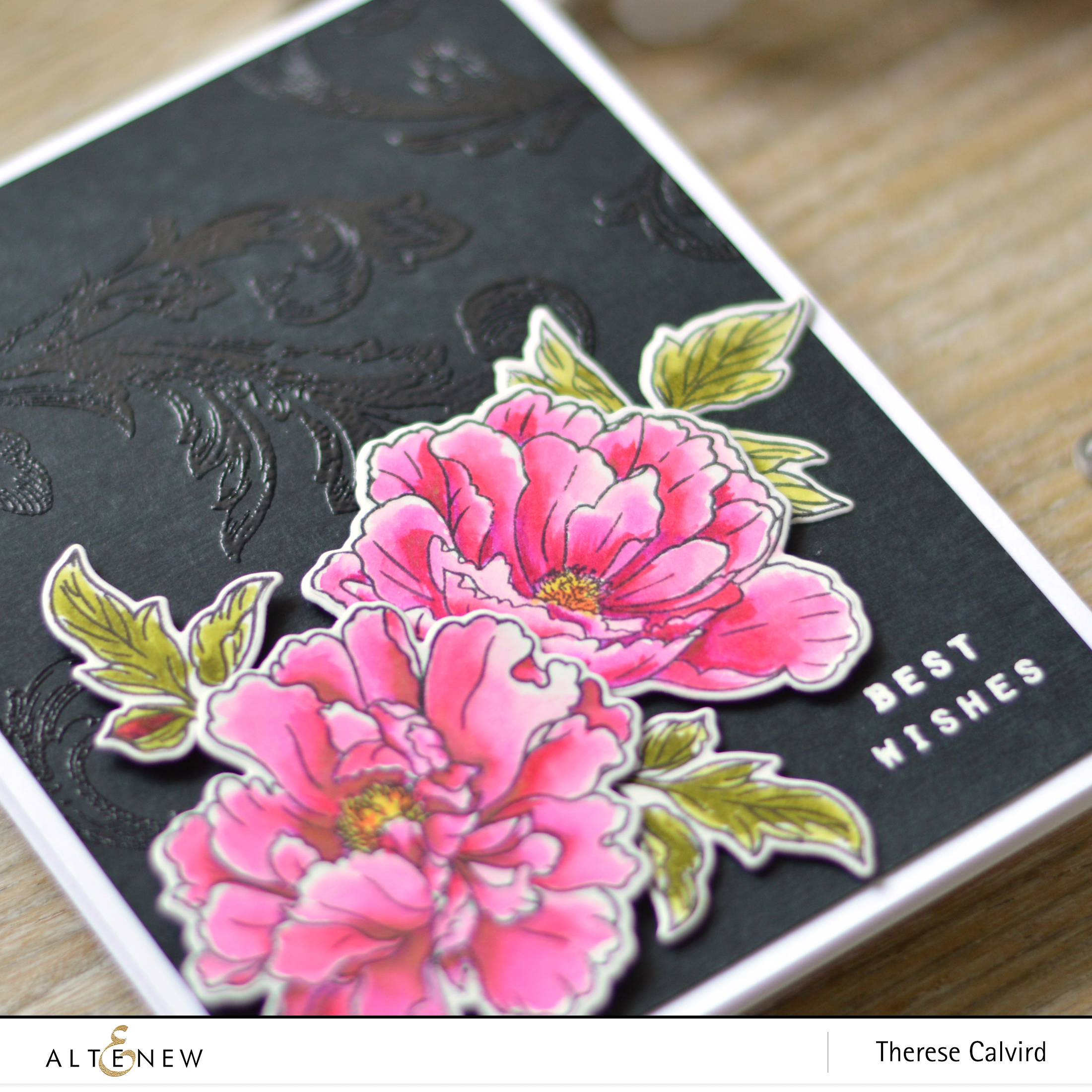 altenew - beautiful peony - baroque motifs - therese calvird (card) 1 copy