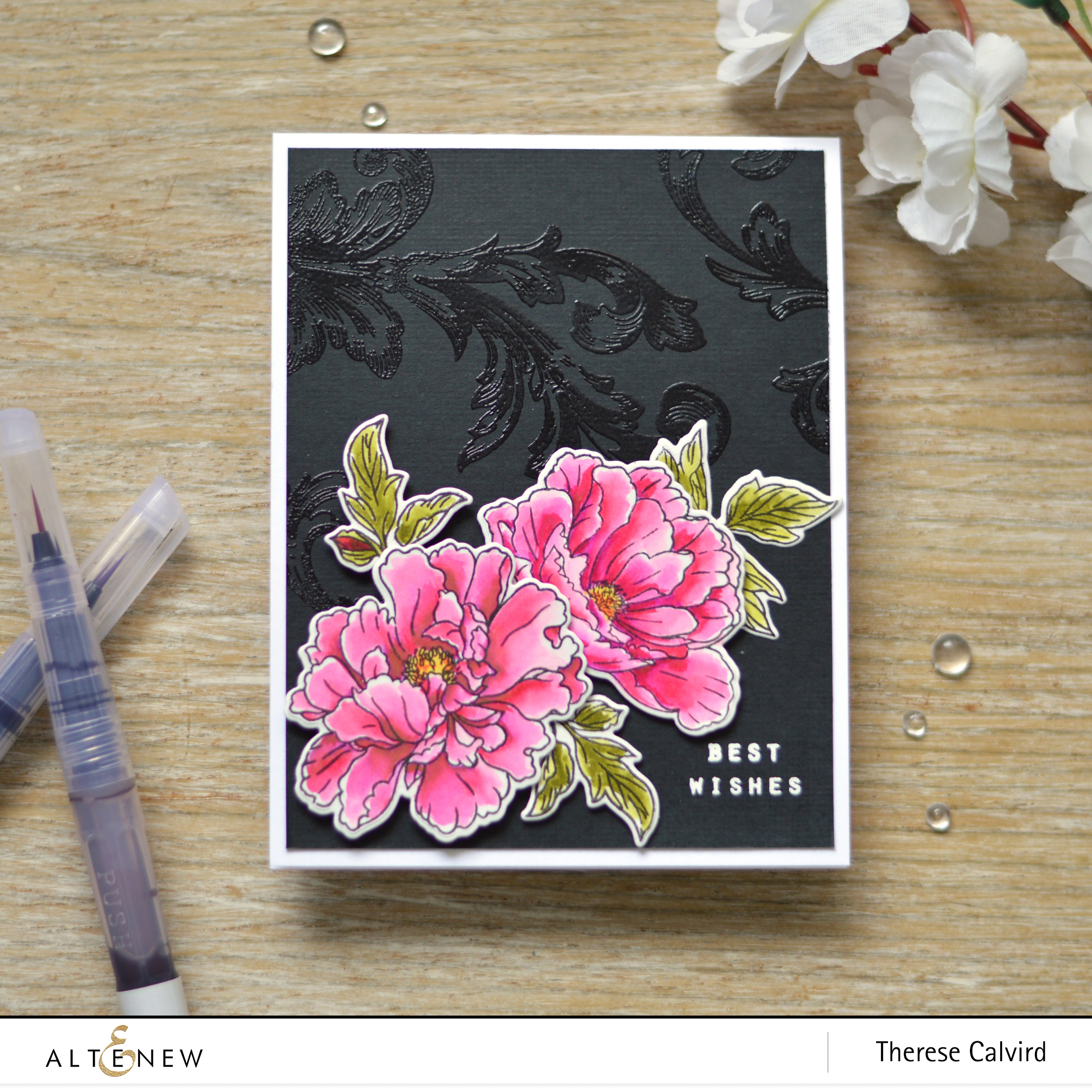 altenew - beautiful peony - baroque motifs - therese calvird (card) 1 copy