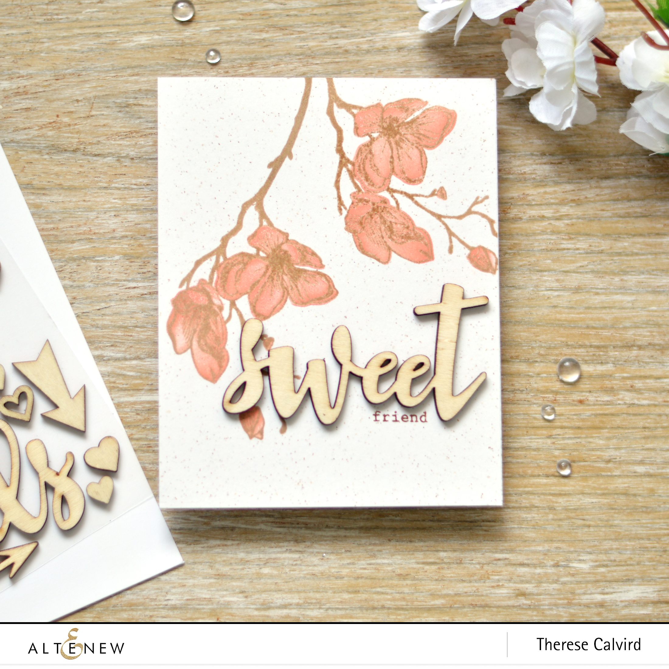 altenew - dotted blooms - mask stencil technique - therese calvird (card video) 1 copy