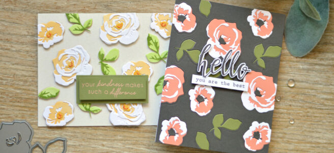 altenew - garden picks 3d die - take 2 with therese - lostinpaper (card video) 1 copy